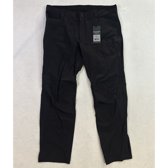 Beyond Clothing Ventum Pants Mens XL Black K4-M012-F18 Technical Outdoor Nylon - Picture 1 of 15
